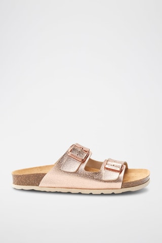 Mules Alberto - Dourado-rosa