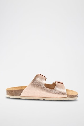 Mules Alberto - Dourado-rosa