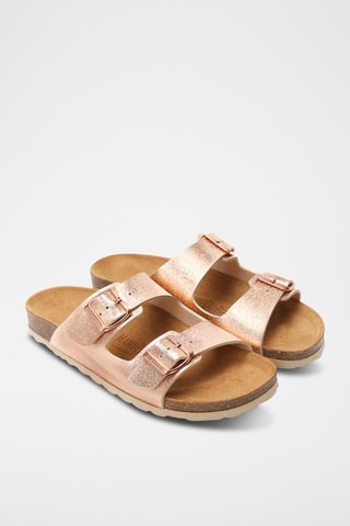 Mules Alberto - Dourado-rosa
