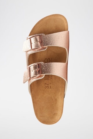 Mules Alberto - Dourado-rosa