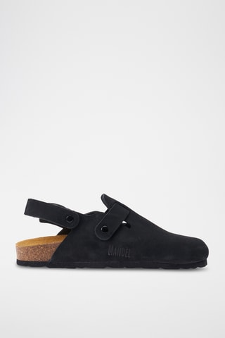 Socas em nobuck Oscar - Preto