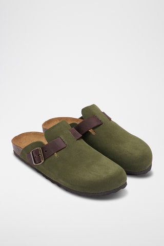 Socas em couro Noe - Verde