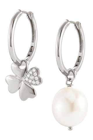 Créoles White Dream Argent