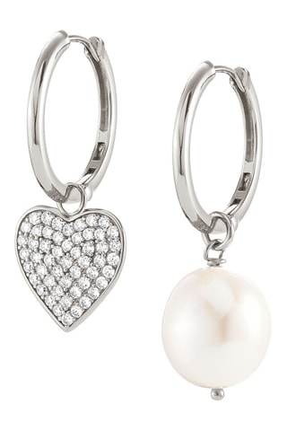 Créoles White Dream Argent