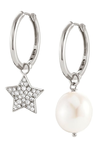 Créoles White Dream Argent