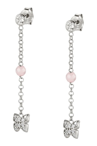 Boucles d'oreilles Gioie Argent et jade