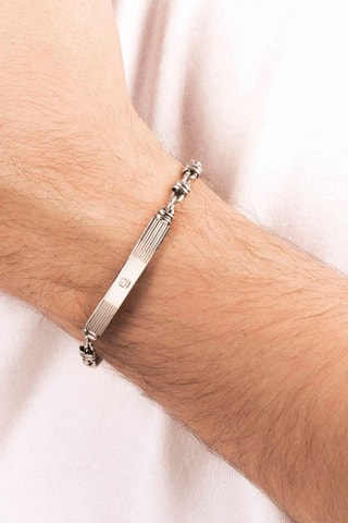 Bracelet en argent Op-Montecarlo Blanc