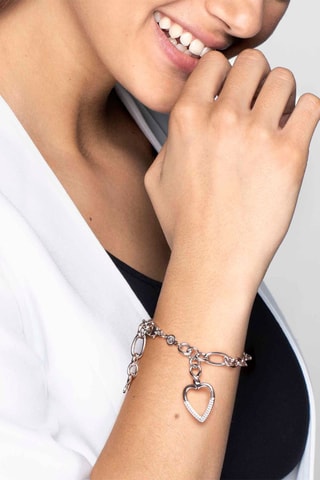 Bracelet Endless - Argent et zircons