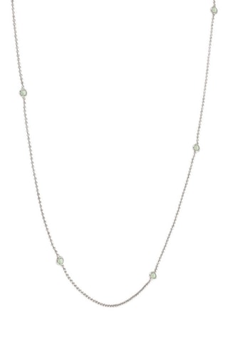 Collier Bella - Argent et cristaux