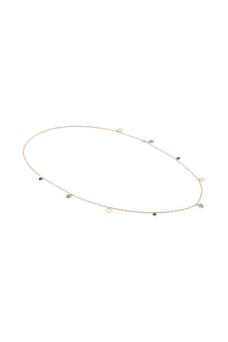 Collier Vita Argent et malachite