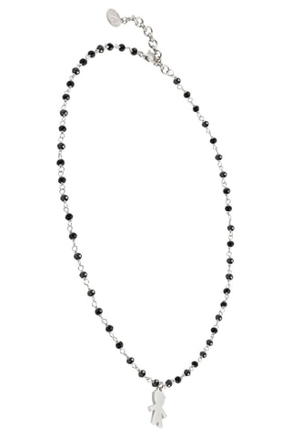 Collier Mon amour Argent et cristal véritable