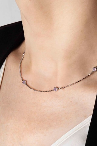 Collier Op-New Bella ed.Bloom - Argent