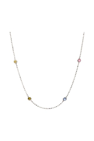 Collier Op-New Bella ed.Bloom - Argent