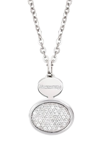 Collier Lotus - Argent et zircons