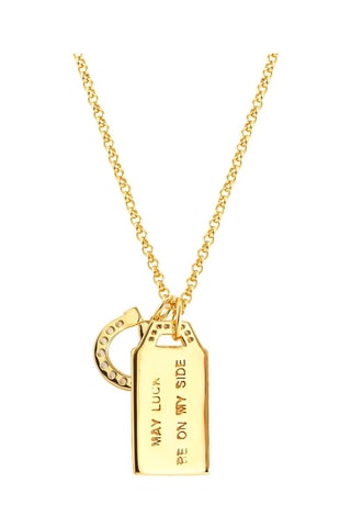 Collier Talismani - Argent plaqué or jaune