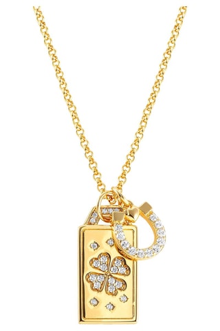 Collier Talismani - Argent plaqué or jaune
