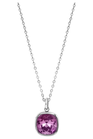 Collier Op-Chic - Argenté et violet