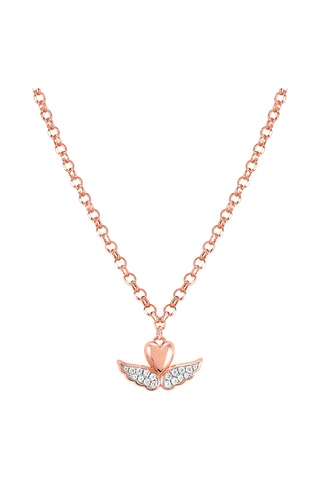 Collier Sweet Rock - Argent plaqué or rose