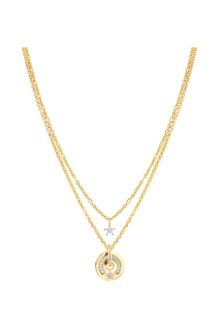 Collier multirangs Sentimental - Argent plaqué or jaune