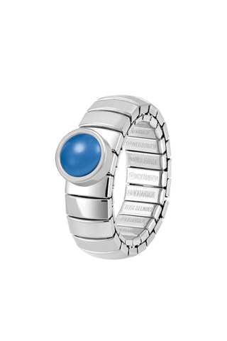 Bague Lotus - Lapis-lazuli