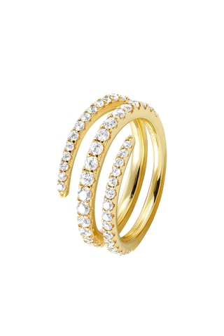 Bague Lovelight - Argent plaqué or jaune