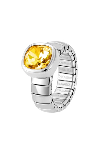 Bague Op-chic - Argenté et jaune