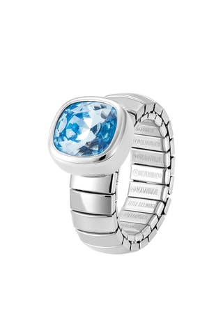 Bague Op-chic - Argenté et ciel