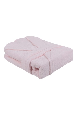 Roupão de banho - Rosa-pálido