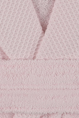 Roupão de banho - Rosa-pálido