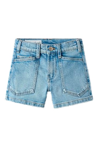 Short en jean - Bleu clair