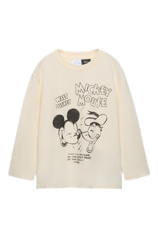 T-shirt Mickey et Donald Disney - Ecru