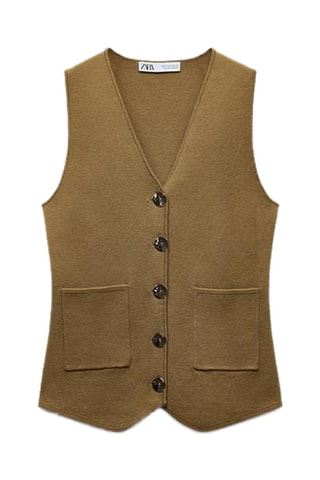 Gilet sans manches - Doré
