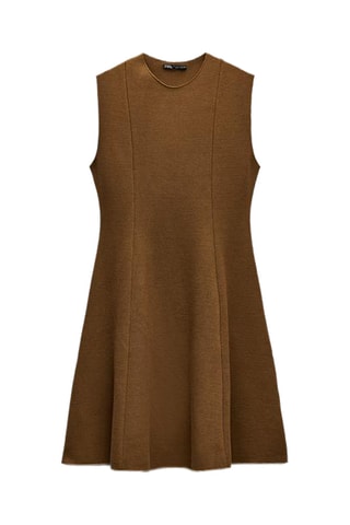 Robe trapèze - Marron