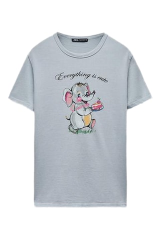 T-shirt - Gris clair