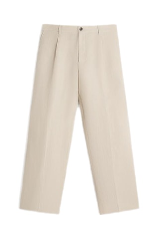 Pantalon en lin - Beige