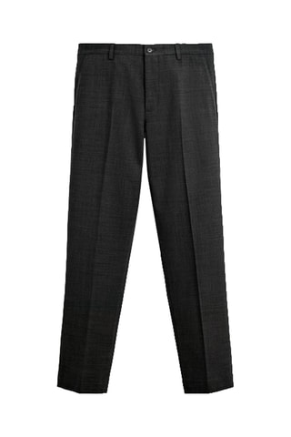 Pantalon - Noir chiné