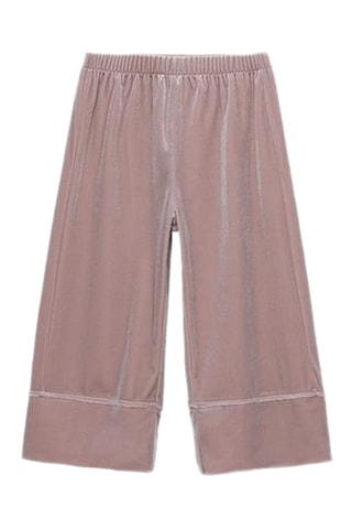 Pantalon en velours - Vieux rose