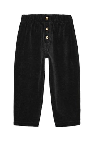 Pantalon en velours - Noir