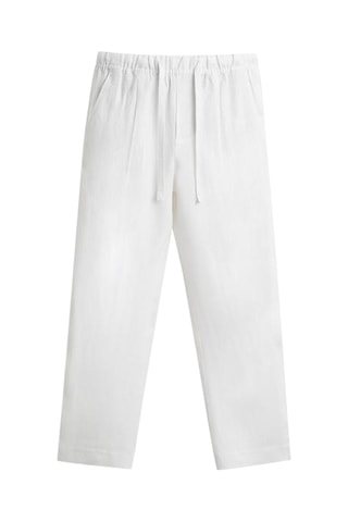 Pantalon en lin - Blanc