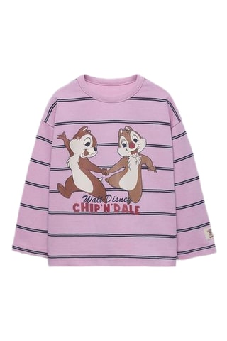 T-shirt Tic et Tac Disney - Rose