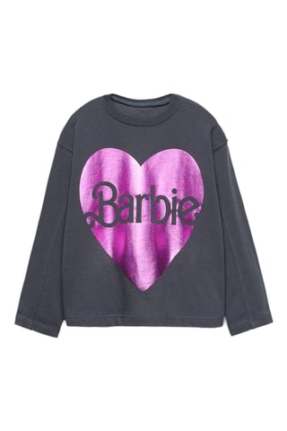 T-shirt Barbie - Gris foncé
