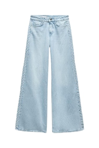 Jean wide legs - Bleu