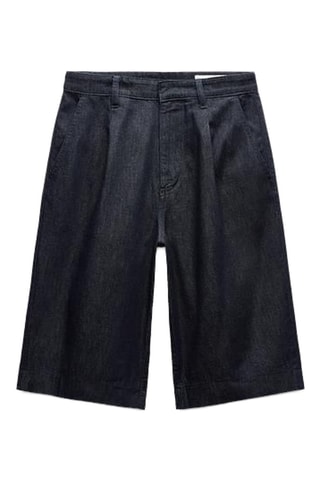 Short en jean - Bleu foncé