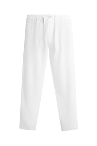 Pantalon en lin - Blanc
