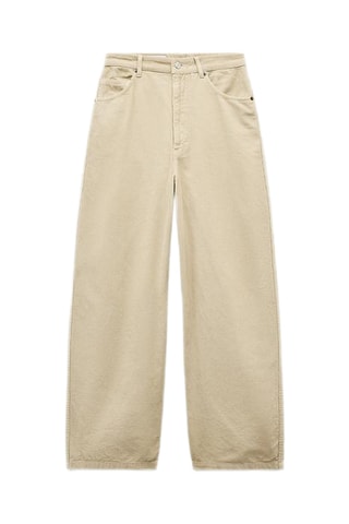 Pantalon relaxed - Beige