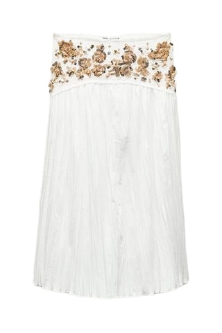 Jupe longue - Blanc