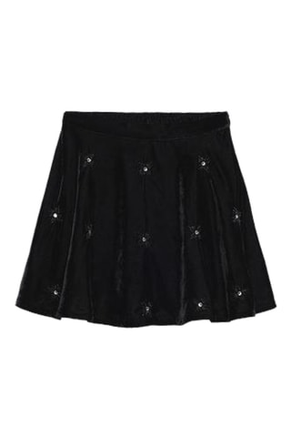 Jupe en velours - Noir