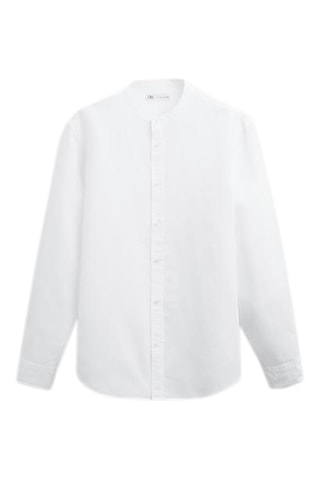 Chemise en lin - Blanc