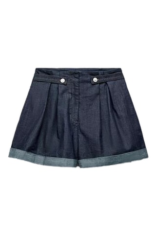Short en jean - Bleu marine