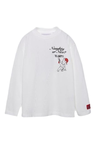 T-shirt Bart Simpson Les Simpson - Blanc